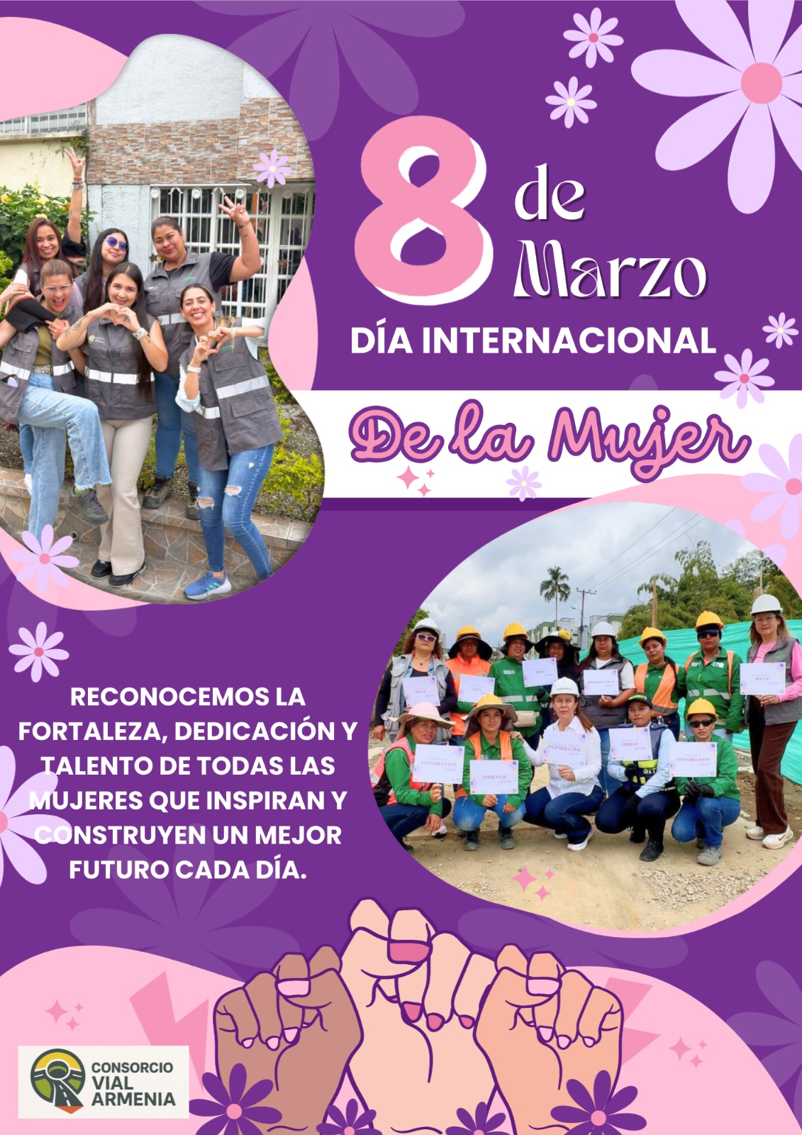 Feliz Día de la Mujer — Sensibilización por el Respeto a las Trabajadoras en la Vía