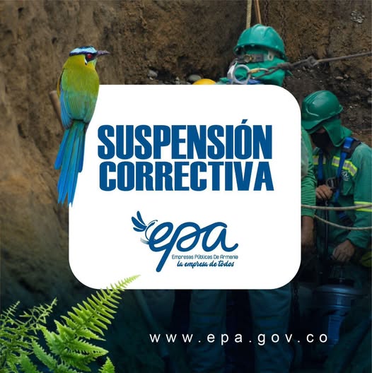 IMPORTANTE: Suspensión parcial del servicio de acueducto — 20 de abril