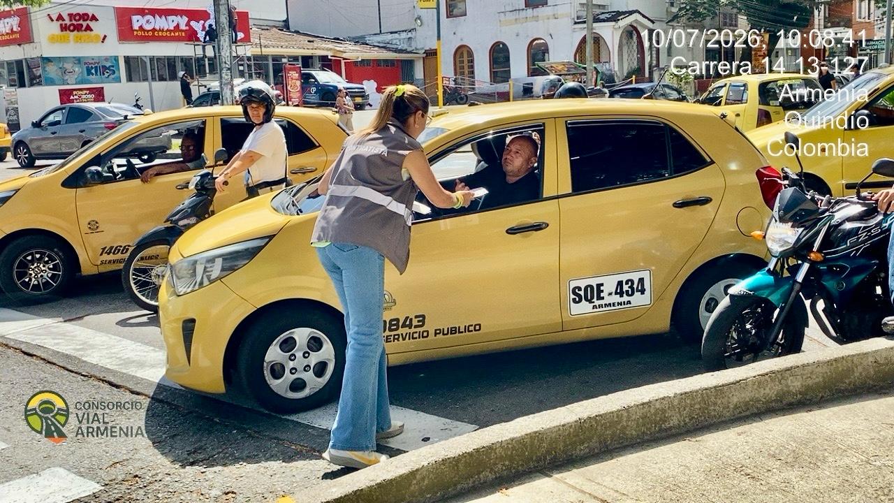 Jornadas de divulgación y socialización con comerciantes y peatones de la Calle 2 Norte 2