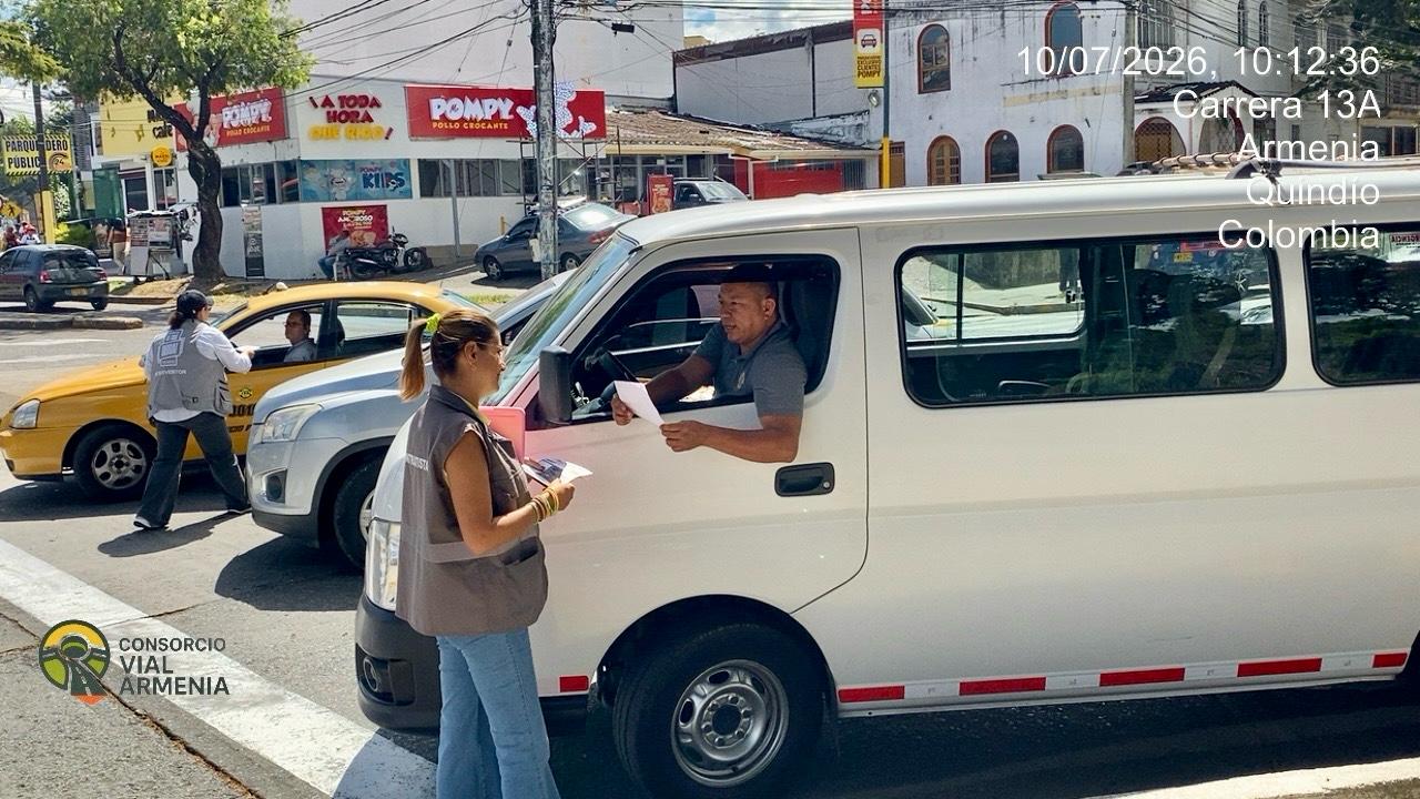 Jornadas de divulgación y socialización con comerciantes y peatones de la Calle 2 Norte 3