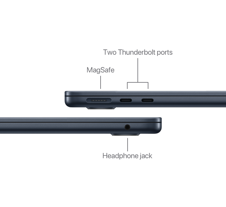 Apple MacBook Air Laptop: Apple M2 chip, 13.3-inch/33.74 cm .