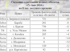 ​В Курганской области вода отступает