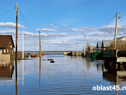 1009: в Кургане обновили данные об уровне Тобола