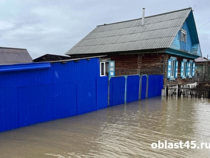 В Курганской области от воды освободились 54 жилых дома