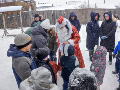 В Южном благочинии Курганской епархии Рождество отметили детскими праздниками
