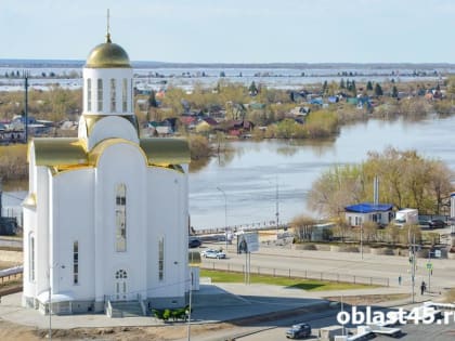 Уровень воды в реке Тобол за 12 часов опустился на 6 см