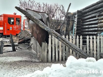 Бастрыкину доложили о гибели курганской семьи в пожаре