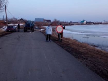 В зауральском селе ввели режим повышенной готовности из-за паводка