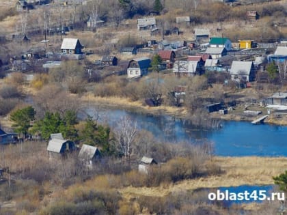 Большая вода в Курганской области ушла от 7 приусадебных участков