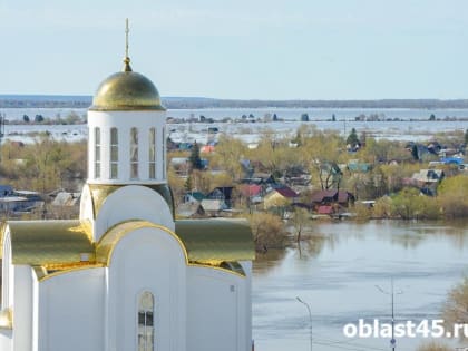 Уровень Тобола в Кургане за два часа не изменился