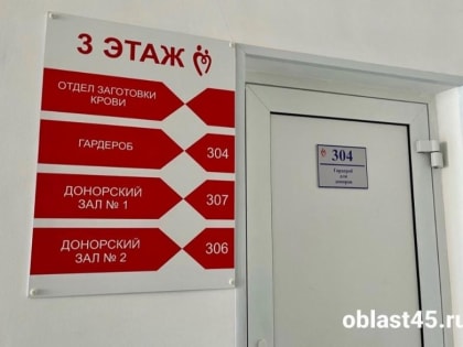 Акция по сдаче крови в Кургане: «Формирование запасов на новогодние каникулы»