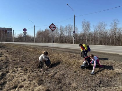 В Кургане прошёл первый общегородской субботник