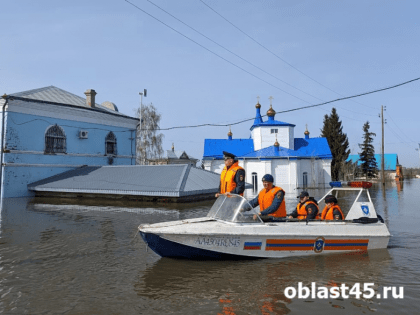 Уровень воды в Кургане повысился впервые за 18 часов