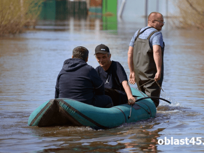 Тобол в Кургане опустился ниже отметки «опасное явление»