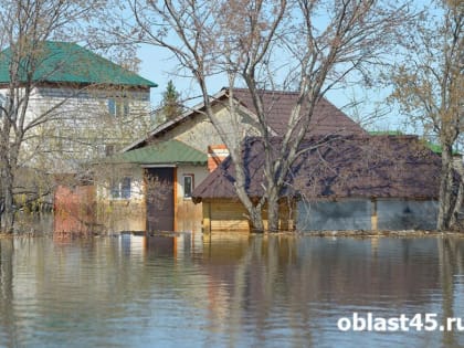 В Курганской области подтопленными остаются ещё более 270 жилых домов