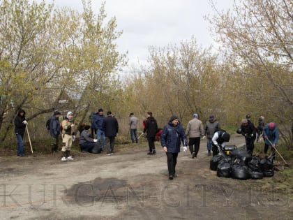 В Кургане продолжается череда субботников