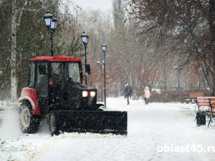 Более 30 тонн «дорожного» снега было вывезено в Кургане