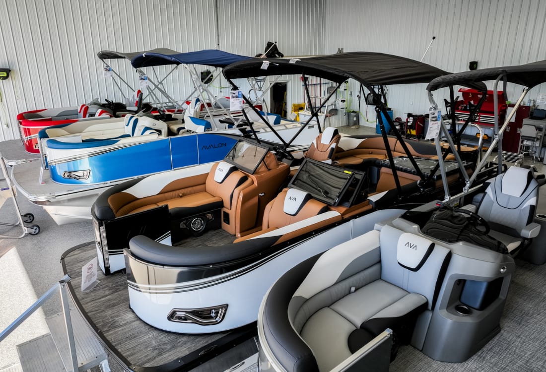 Boat inventory at Reeder-Trausch Marine