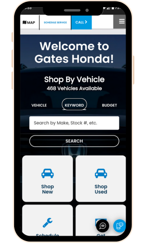Mobile screen showing the buying process