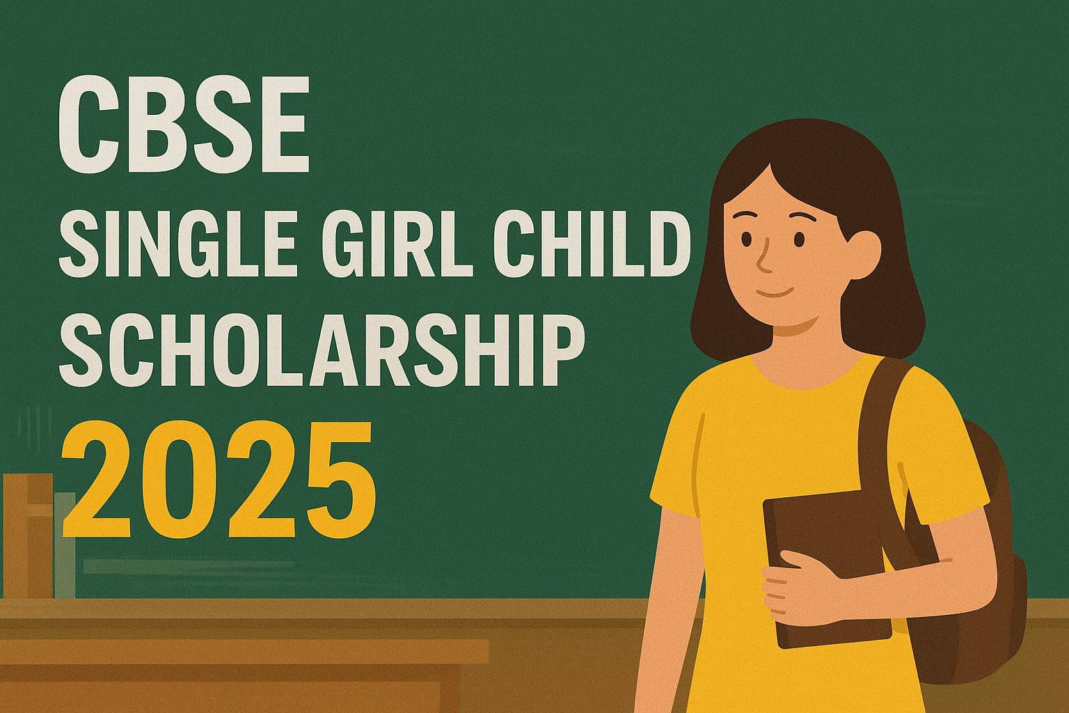 CBSE Single Girl Child Scholarship 2025: Applications & Renewal Open at cbse.gov.in, Apply by Oct 23