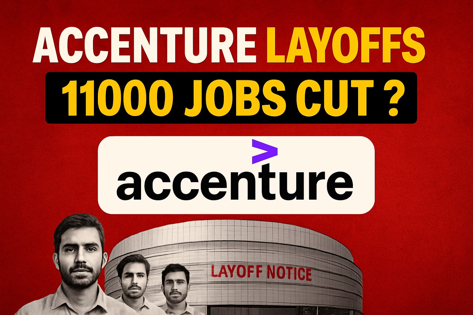 Accenture & TCS Layoffs 27,000+ Freshers and Full-time Employees | How to Secure Your Job and be safe in IT  | Ties future cuts to AI reskilling & Signal AI-Driven Future 