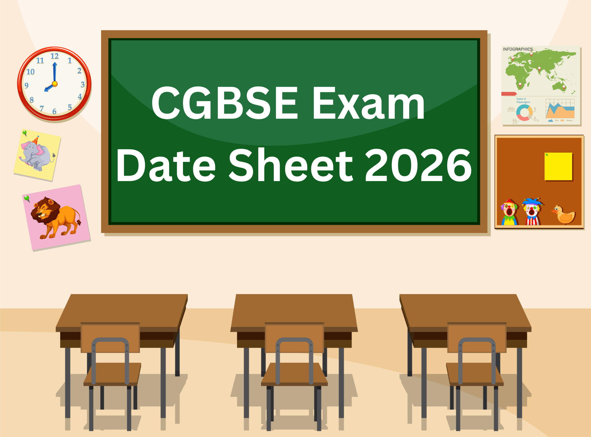 CGBSE Exam Date 2026: CG Board Class 10 & 12 Time Table Released