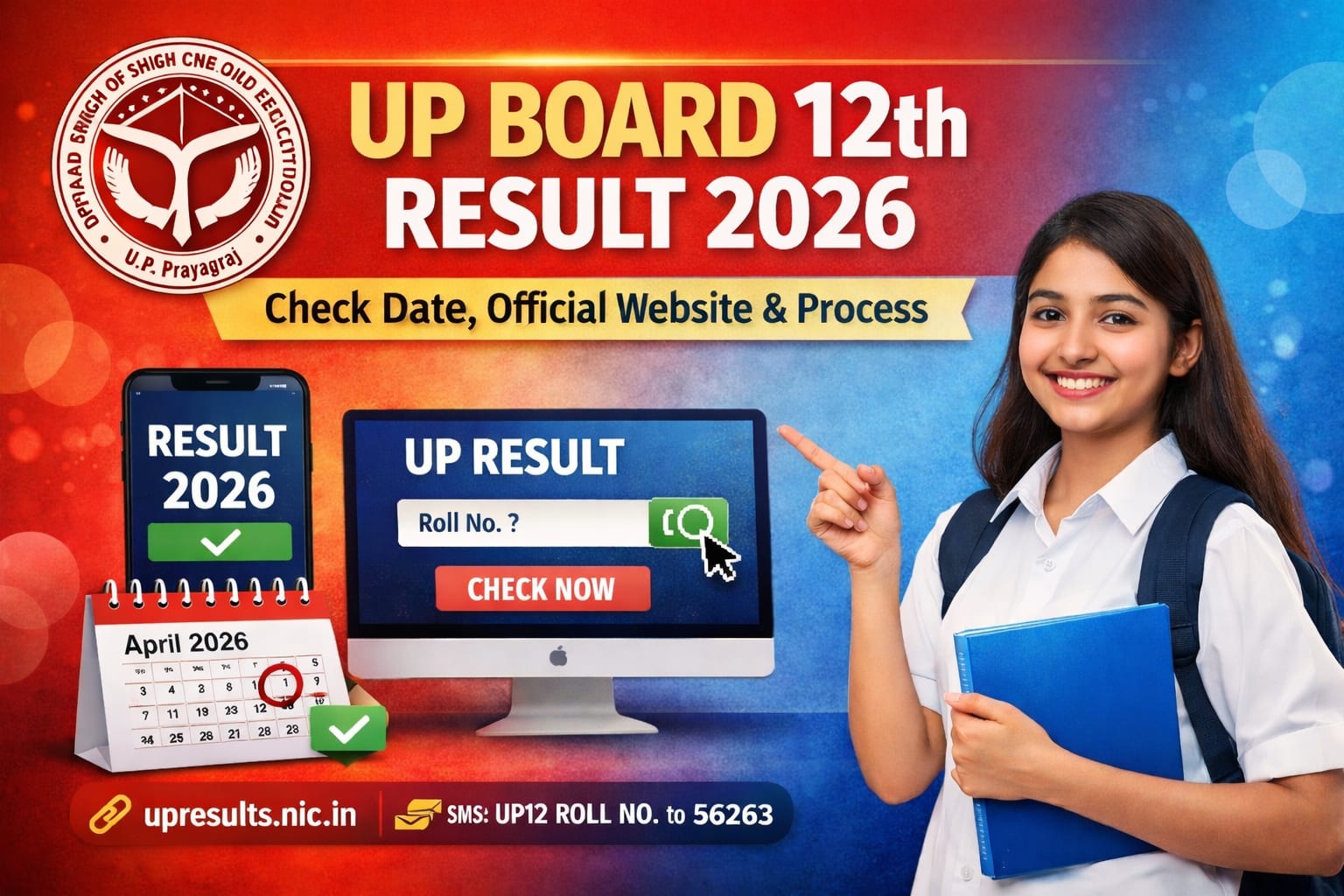 UP Board 12th Result 2026: Check Date, Official Website & Process