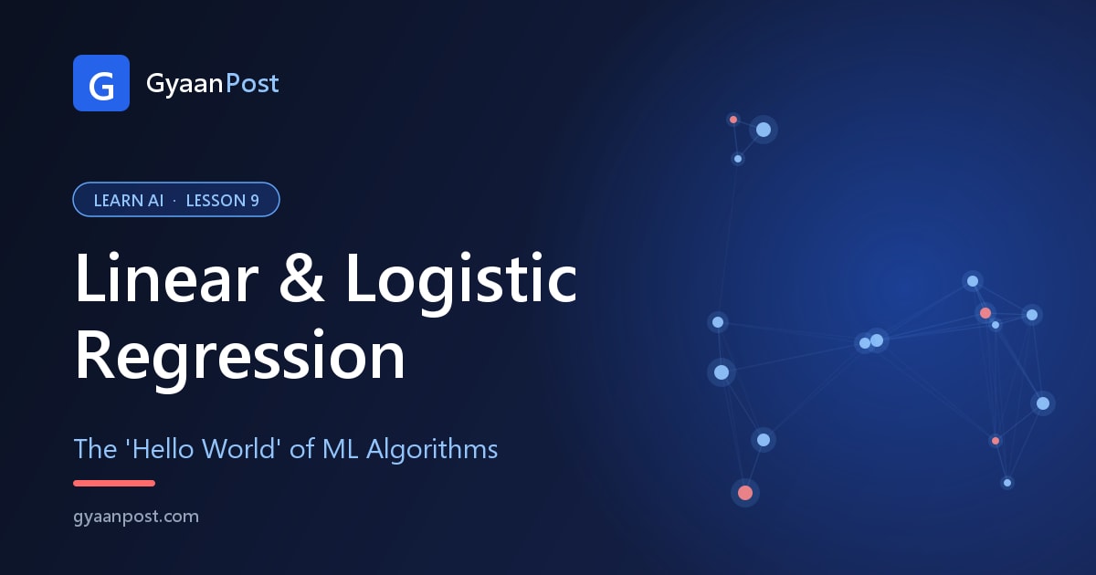 Linear & Logistic Regression Explained with Examples