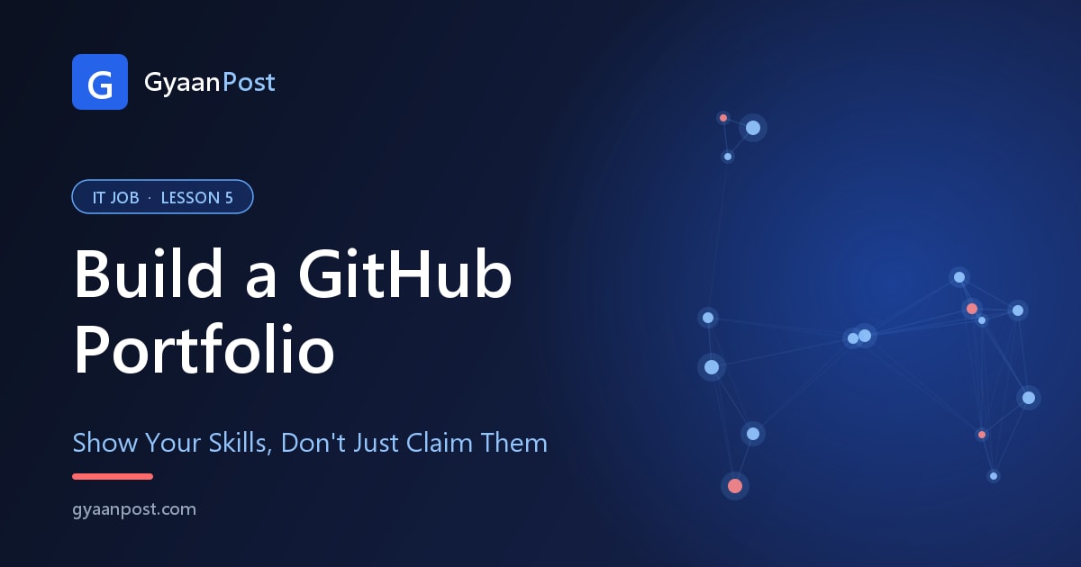 How to Build a GitHub Portfolio as a Fresher (Step by Step)