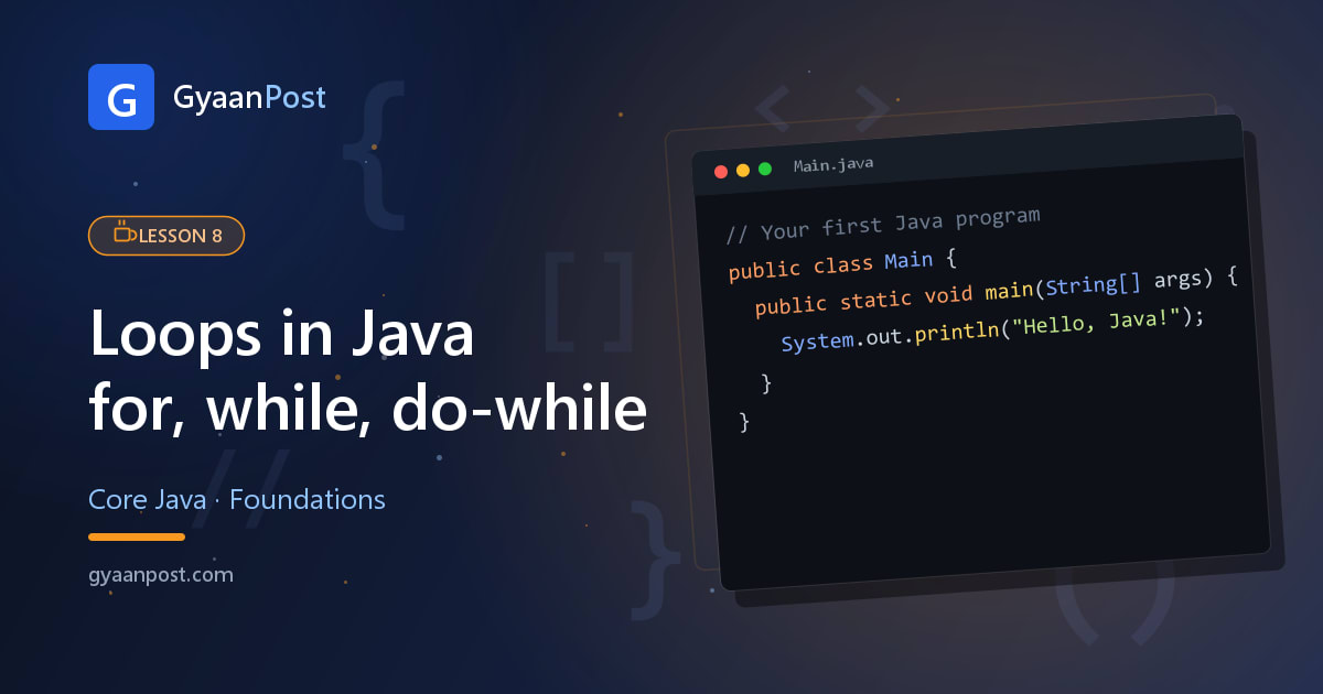Java Loops Explained: for, while and do-while (with Examples)