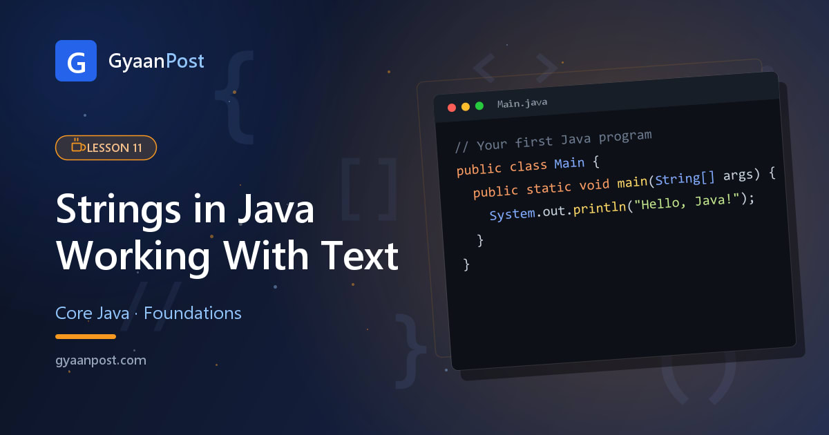 Strings in Java: Methods, Comparison and the equals() Trap