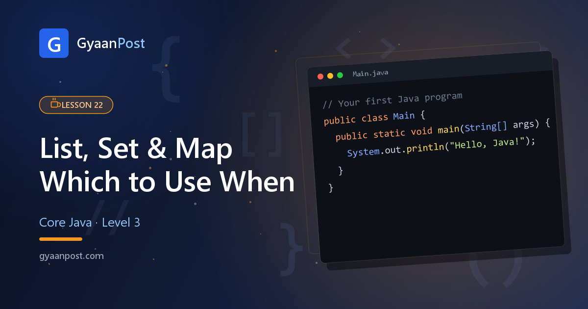 List, Set and Map in Java: How to Use Each (with Examples)
