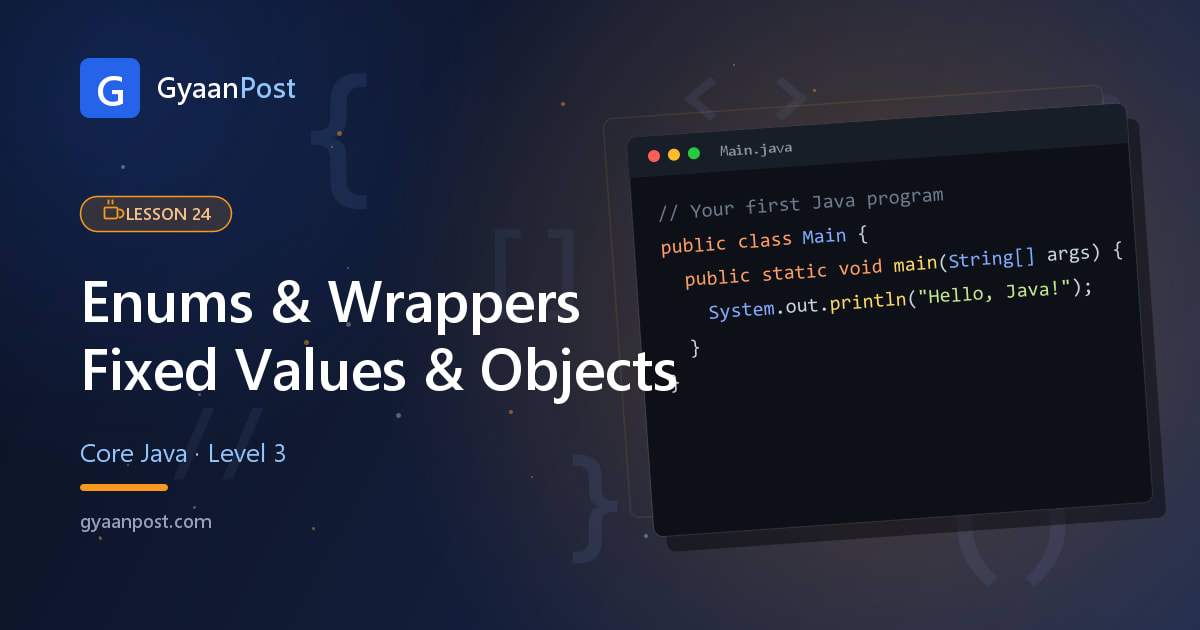 Enums and Wrapper Classes in Java Explained