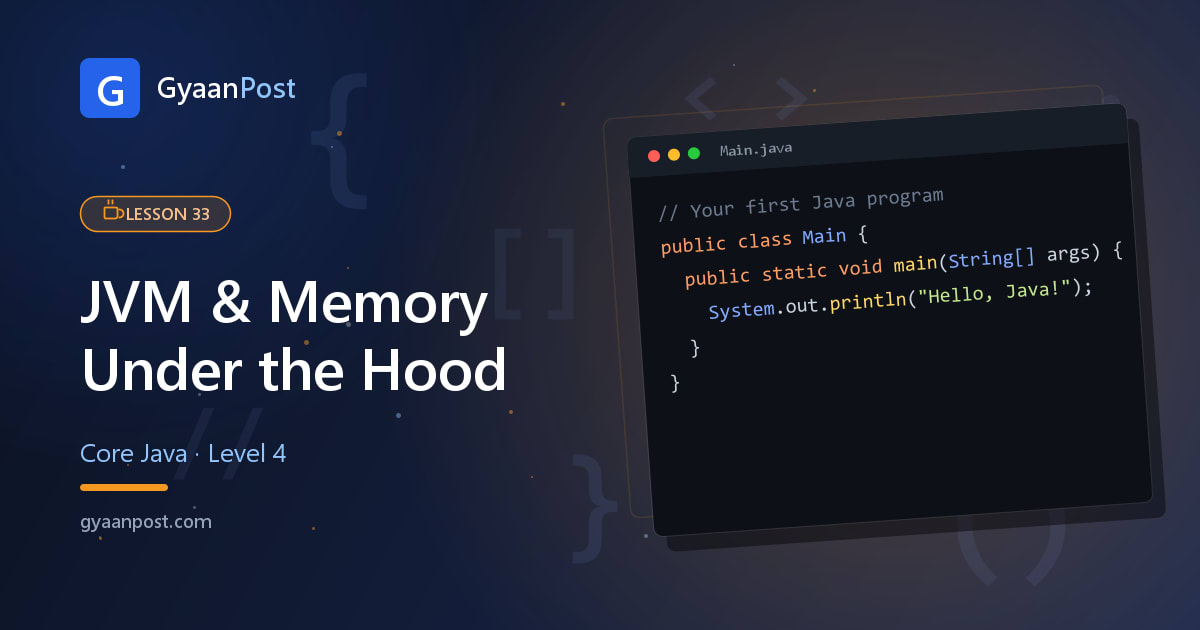 JVM, Memory and Garbage Collection in Java Explained
