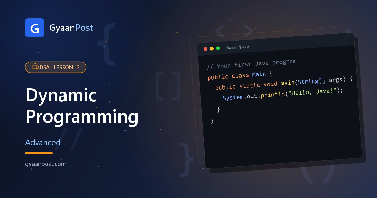 DSA in Java: Dynamic Programming Made Simple (Beginner Guide)