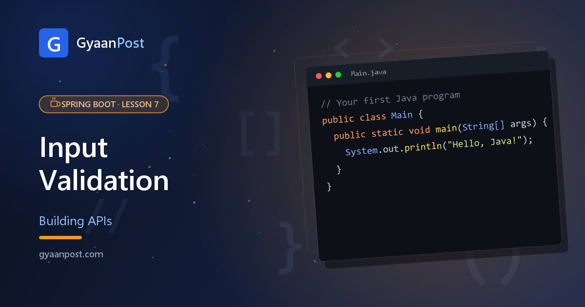 Spring Boot Validation: Guard Your API (Beginner Guide)