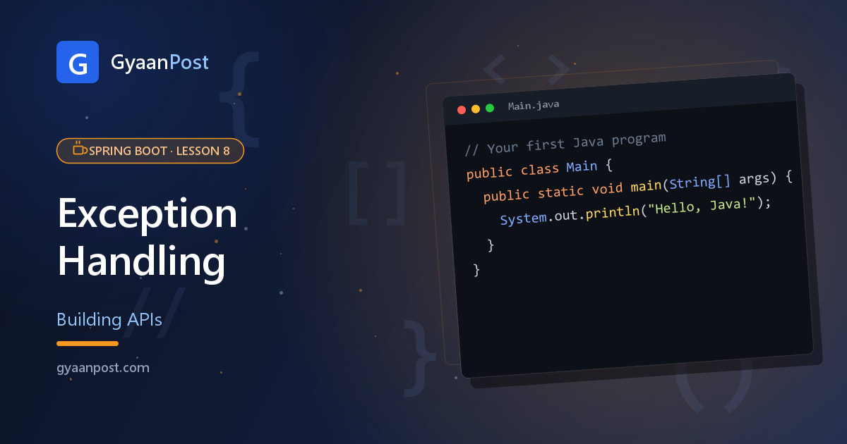 Spring Boot Exception Handling Done Right (Beginner Guide)