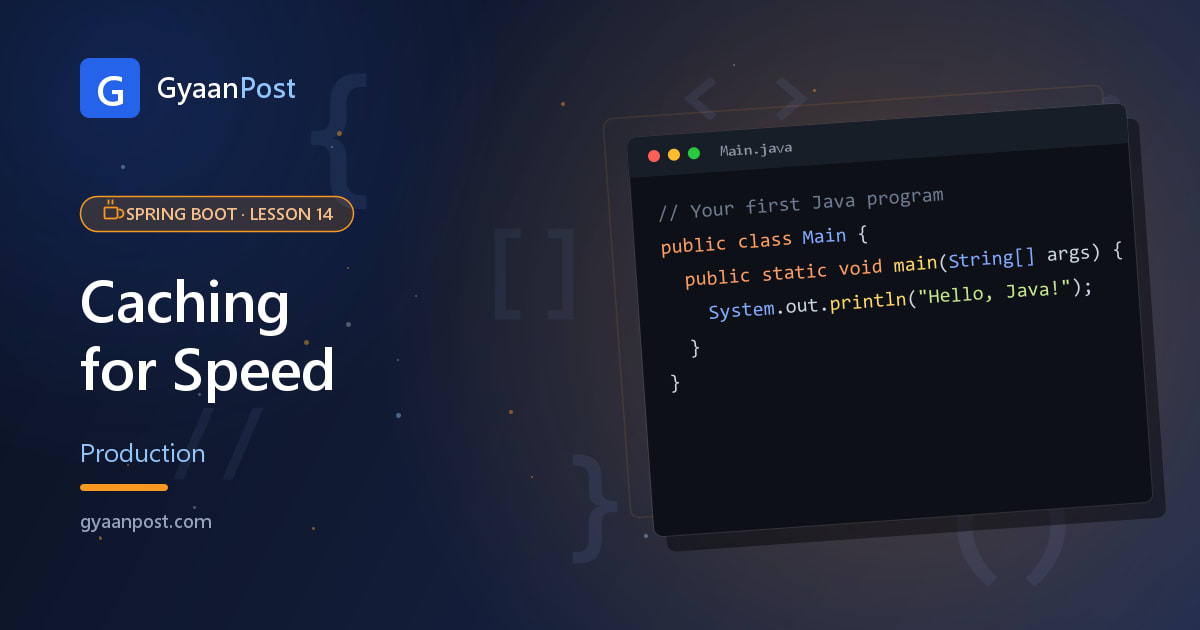 Spring Boot Caching for Speed (Beginner Guide)