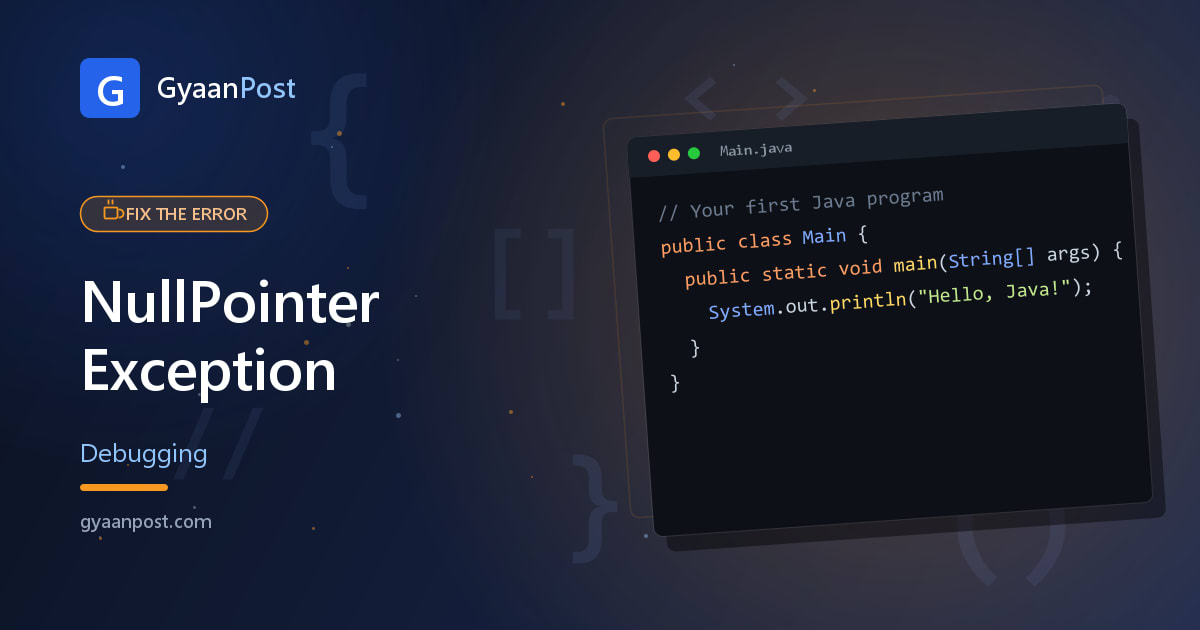 How to Fix NullPointerException in Java (Beginner Guide)
