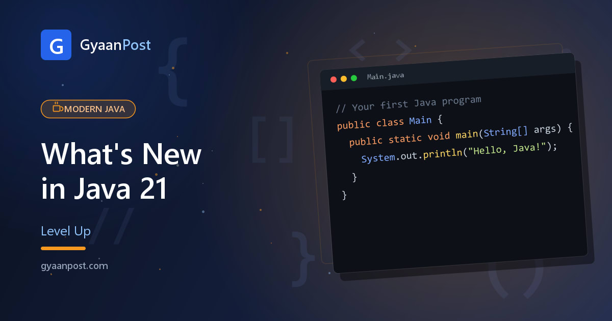 What’s New in Java 21? Modern Features Explained (Beginner Guide)