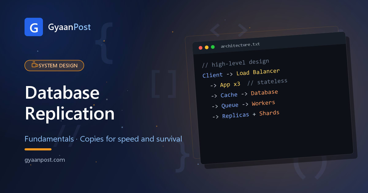 Database Replication: Copies for Speed and Survival (Primary-Replica Explained)