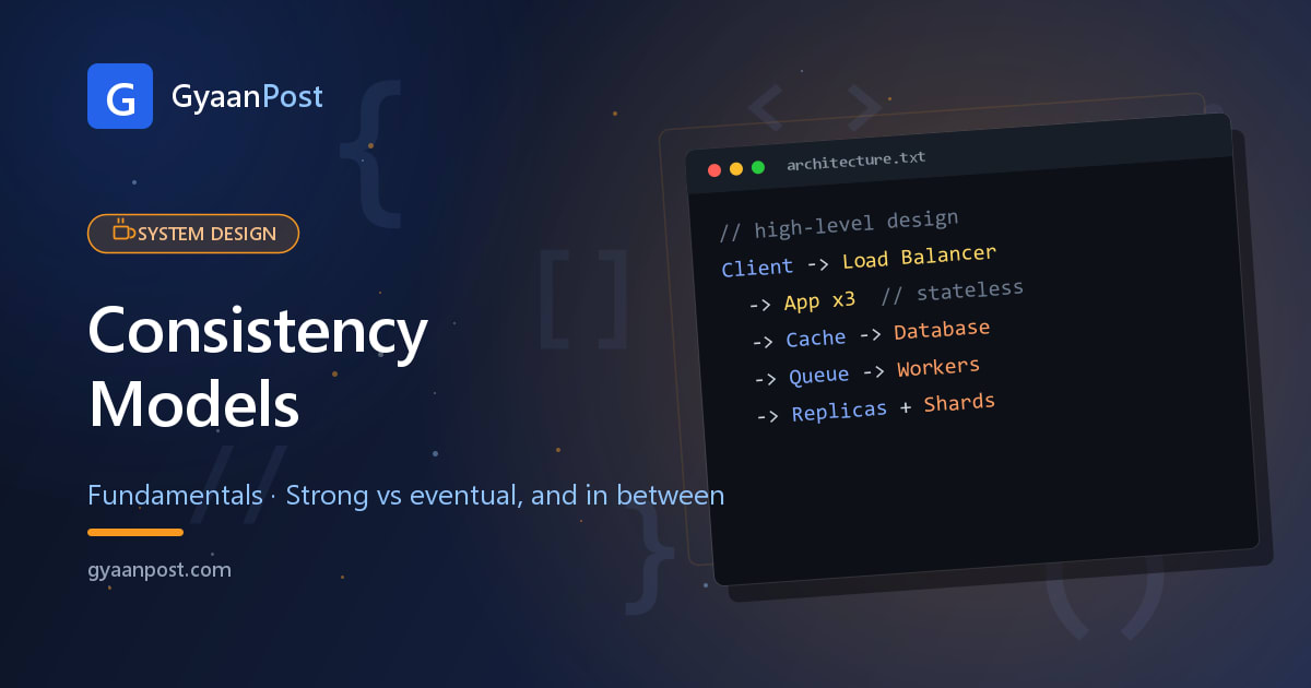 Consistency Models Explained: Strong vs Eventual (and In Between)