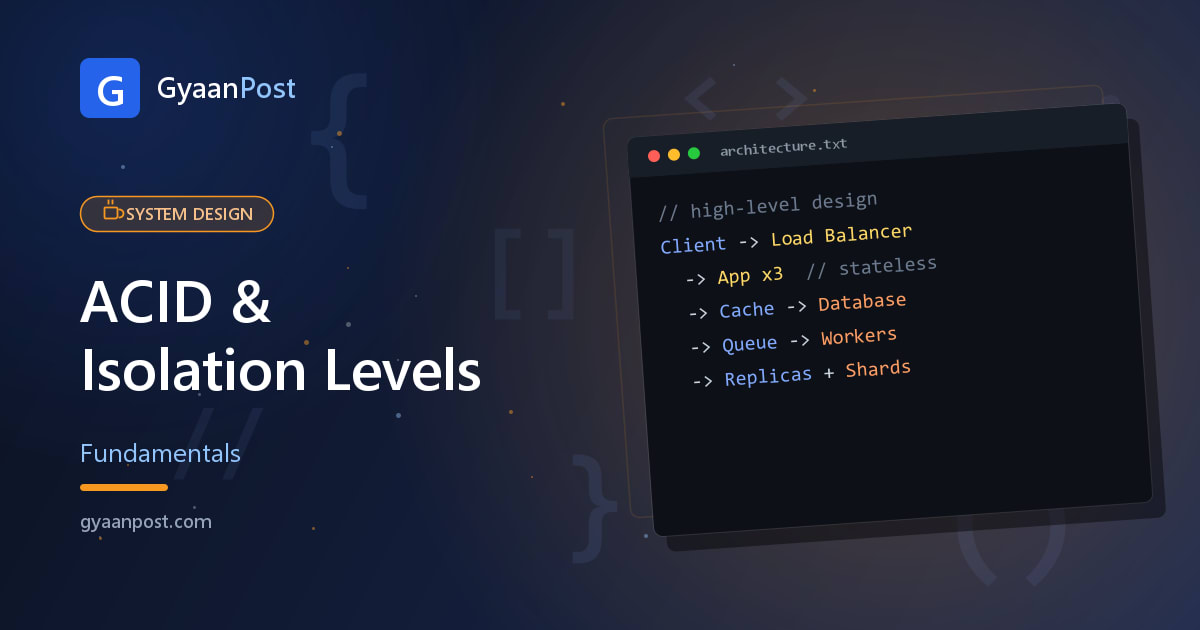 ACID & Database Isolation Levels Explained (with Anomalies)