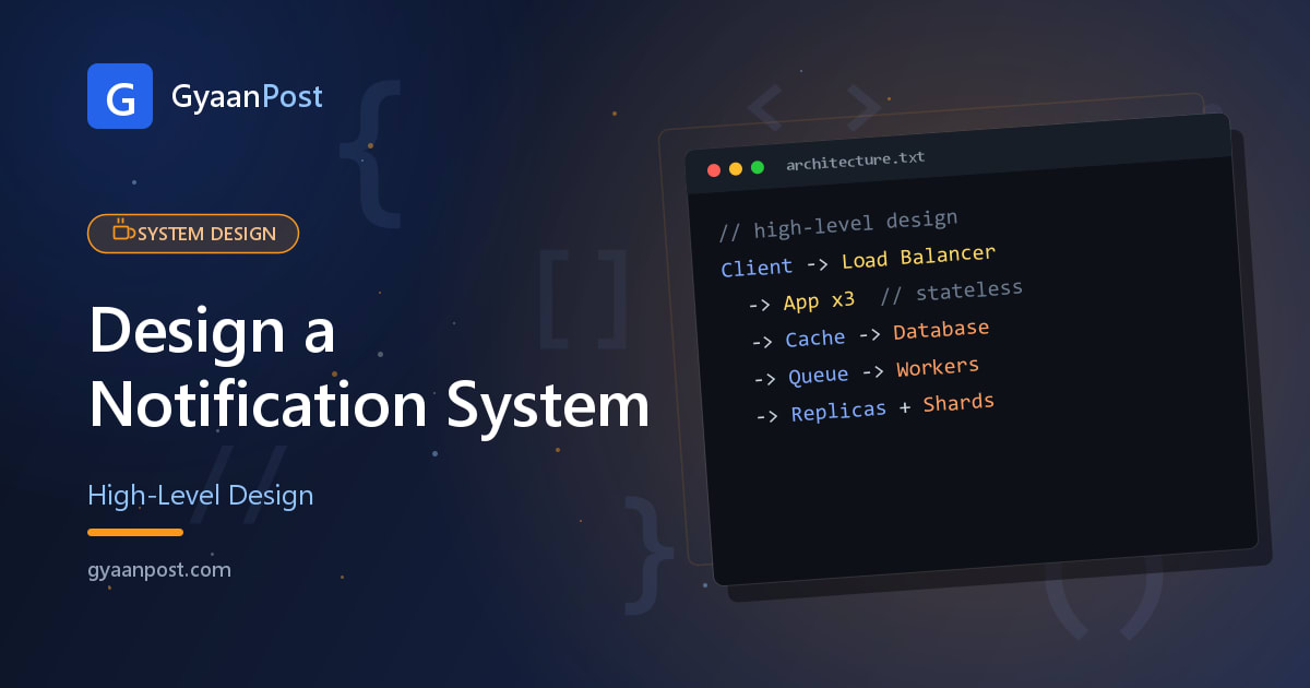 Design a Notification System — System Design Interview