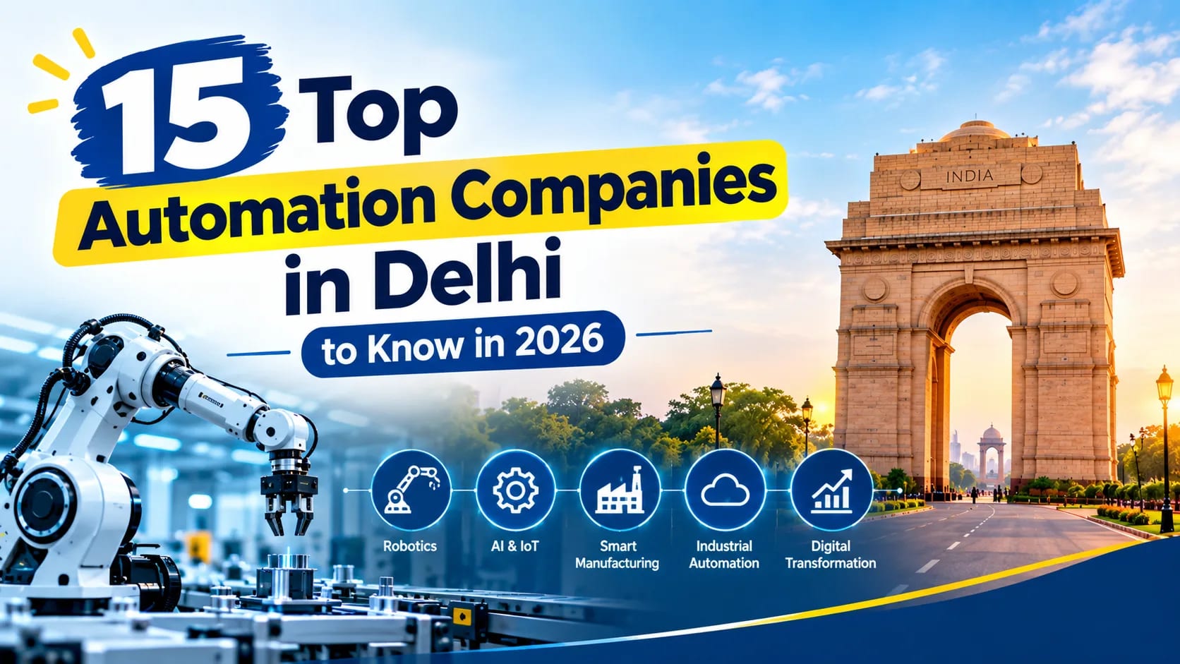 15 Top Automation Companies in Delhi to Know in 2026