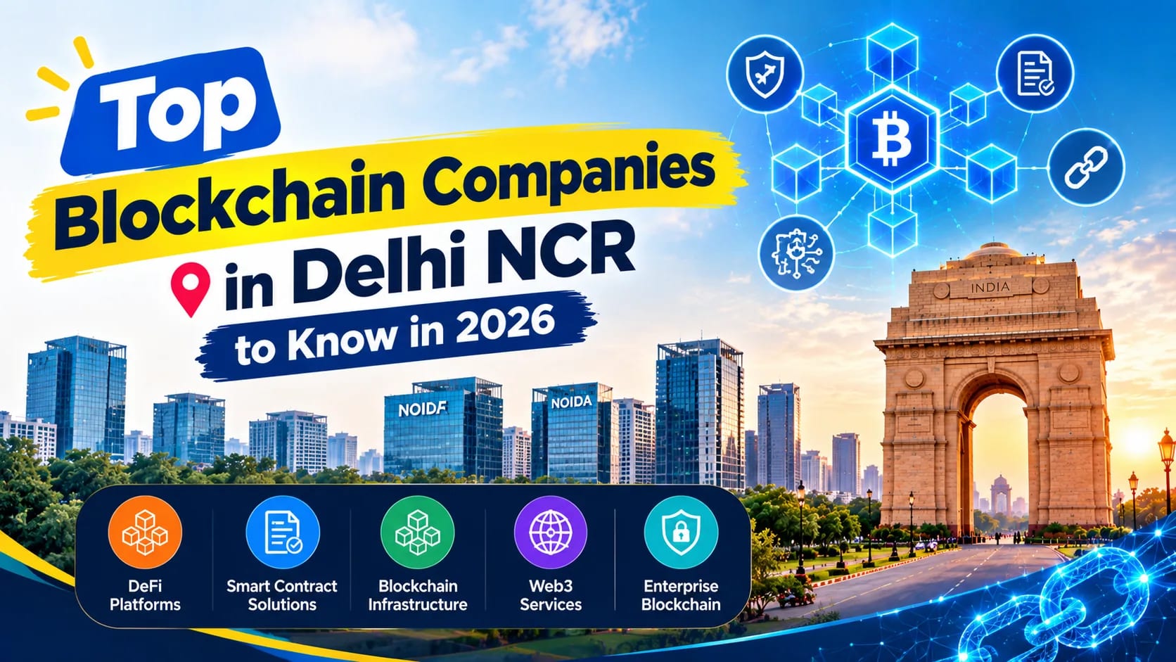 Top Blockchain Companies in Delhi NCR