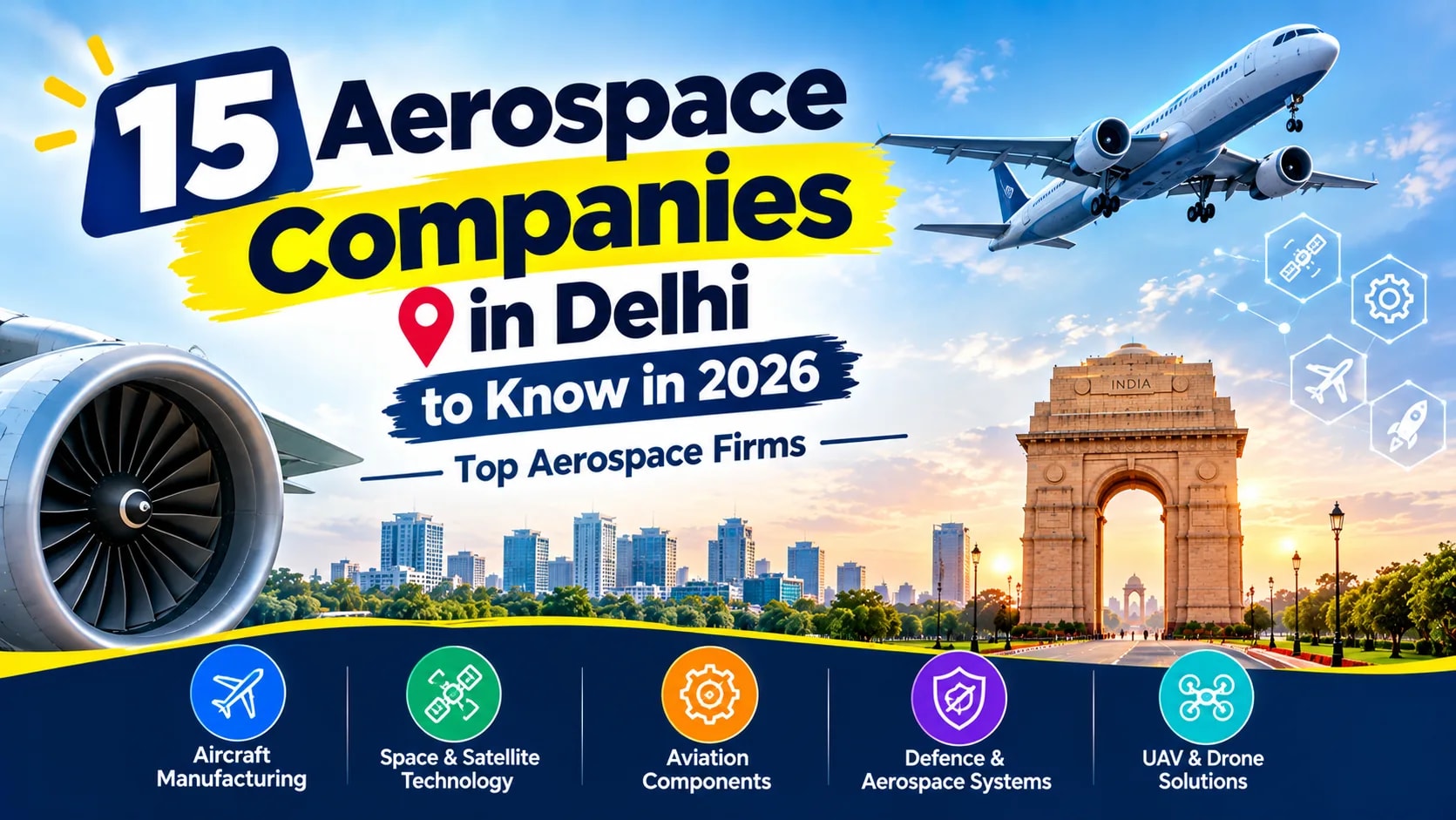 15 Aerospace Companies in Delhi to Know in 2026: Top Aerospace Firms