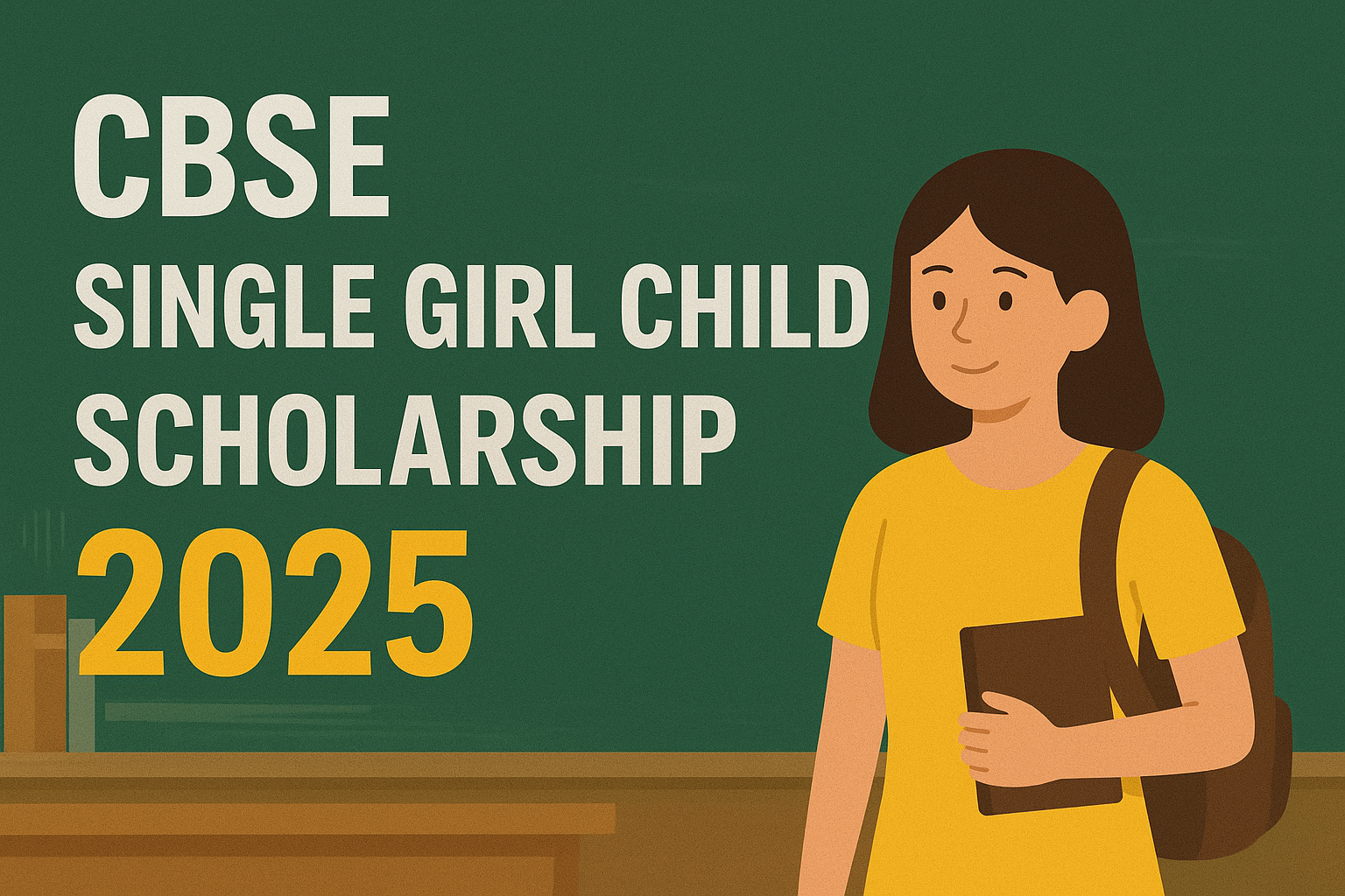 CBSE Single Girl Child Scholarship 2025: Applications & Renewal Open at cbse.gov.in, Apply by Oct 23