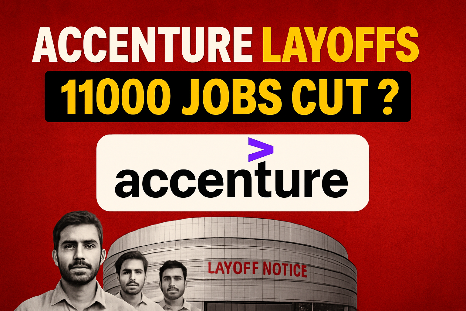 Accenture & TCS Layoffs 27,000+ Freshers and Full-time Employees | How to Secure Your Job and be safe in IT  | Ties future cuts to AI reskilling & Signal AI-Driven Future 