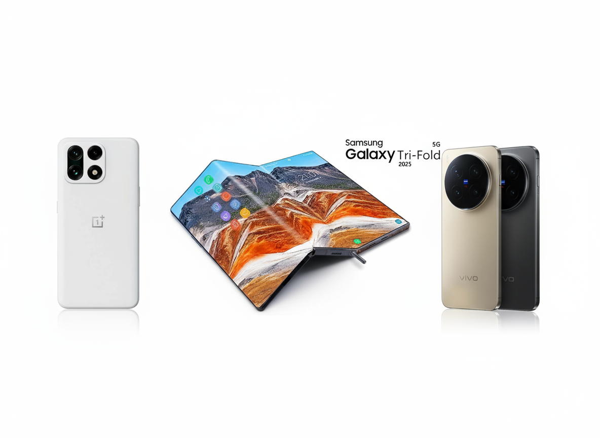 Fall 2025’s Hottest Flagship Smartphones: OnePlus 15, Samsung Galaxy Z Tri Fold, Vivo X300 Pro – Full Specs, Launch Info & Buyer's Guide